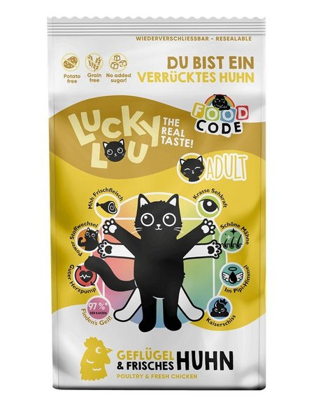 Lucky Lou Food Code Lifestage Adult - Drób 1,7kg