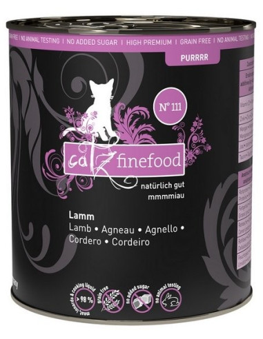 Catz Finefood Purrrr N.111 Jagnięcina 800g