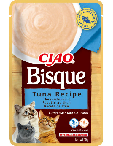 Inaba Ciao Bisque Tuna Recipe - Tuńczyk 40g