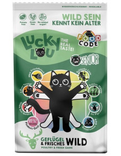 Lucky Lou Food Code Lifestage Senior - Drób i dziczyzna 340g