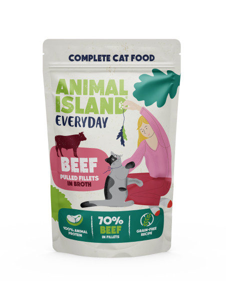 Animal Island Everyday 4 pack - Wołowina, kurczak 4 x 85g