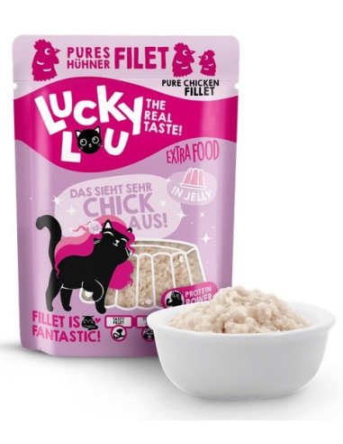 Lucky Lou Extrafood Kurczak w galaretce saszetka 70g