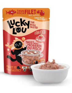 Lucky Lou Extrafood Tuńczyk i jabłko w bulionie saszetka 70g