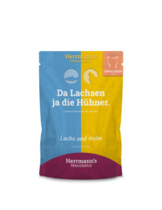 HERRMANN'S Selection Cat Lachs Huhn - Łosoś i bio kurczak...