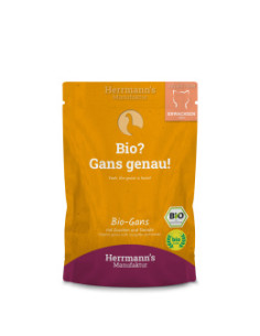 HERRMANN'S Selection Cat Bio Gans - Bio gęsina 100g