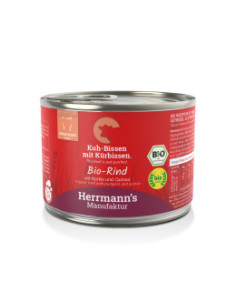 HERRMANN'S Selection Cat Bio Rind- Bio wołowina z dynią 200g