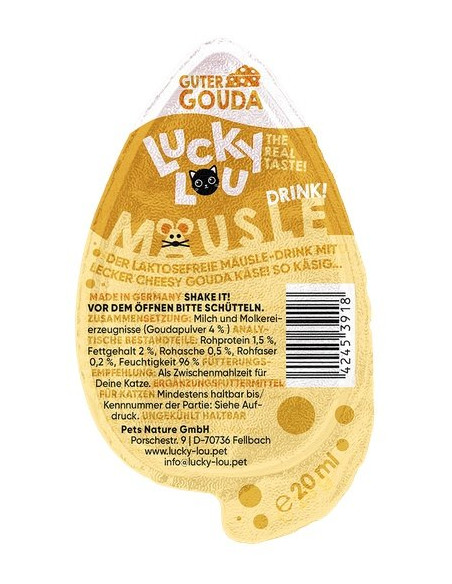 Lucky Lou Mausle Drink-Snack Gouda 20ml