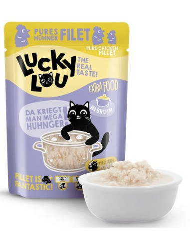 Lucky Lou Extrafood Kurczak w bulionie saszetka 70g