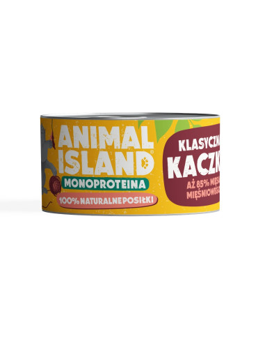 Animal Island karma monoproteinowa - Kaczka 100g