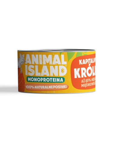 Animal Island karma monoproteinowa - Królik 100g