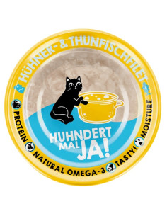 Lucky Lou Extrafood Kurczak i tuńczyk w bulionie puszka 70g 2