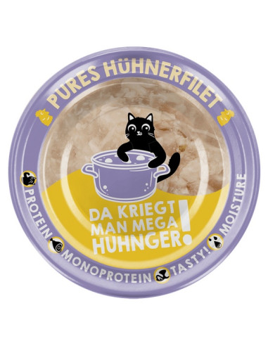 Lucky Lou Extrafood Kurczak w bulionie puszka 70g