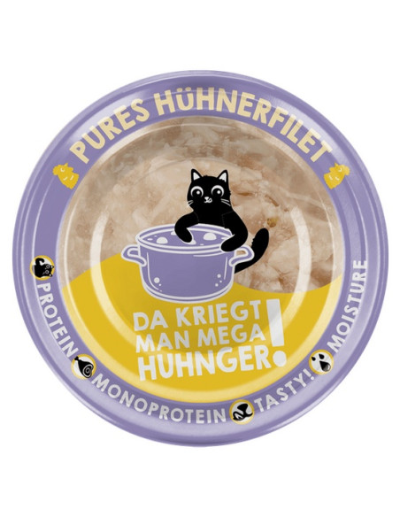 Lucky Lou Extrafood Kurczak w bulionie puszka 70g