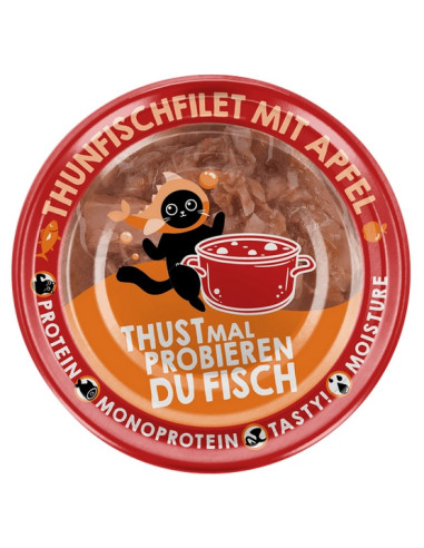 Lucky Lou Extrafood Tuńczyk i jabłko w bulionie...