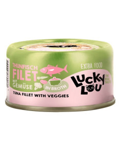 Lucky Lou Extrafood Tuńczyk i warzywa w bulionie puszka 70g