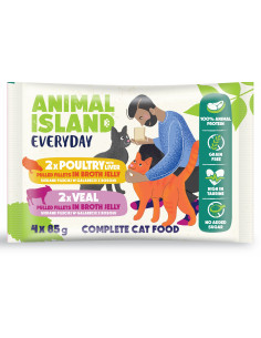 Animal Island Everyday 4 pack - Drób i Cielęcina w...