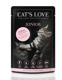 CAT’S LOVE JUNIOR Kitten – Kurczak w naturalnej galaretce...