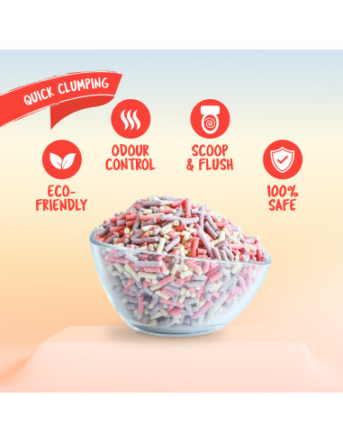 Kit Cat Soya Clump Confetti - żwirek sojowy 7l