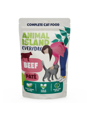 Animal Island Everyday 4 pack Pate - Wołowina,...