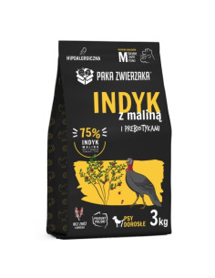 Paka Zwierzaka Indyk z maliną 3 kg