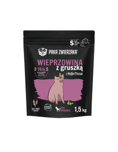Paka Zwierzaka Wieprzowina z gruszką ,,S" 1,5kg
