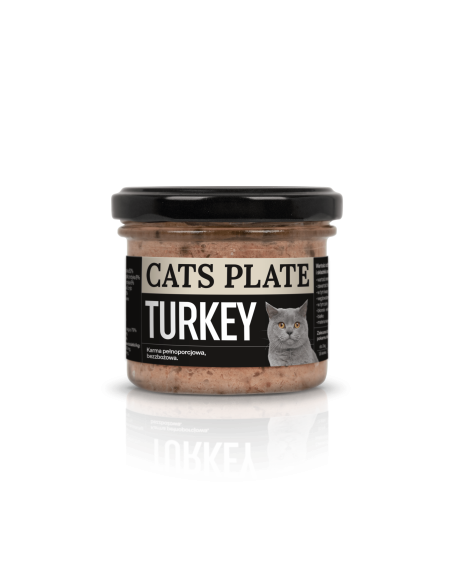Cats Plate Turkey - Indyk 100g