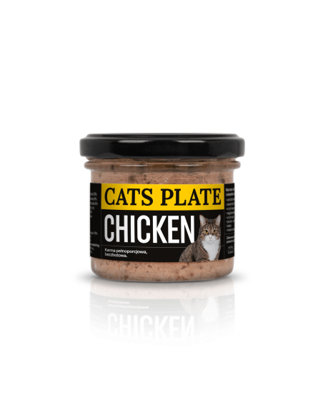 Cats Plate Chicken - Kurczak 100g