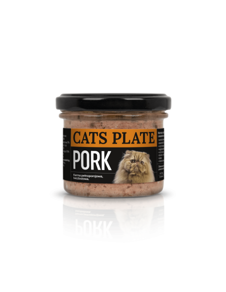 Cats Plate Pork - Wieprzowina 100g