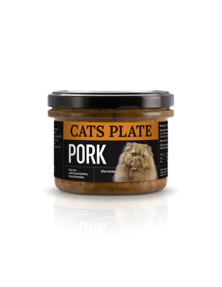 Cats Plate Pork - Wieprzowina 180g