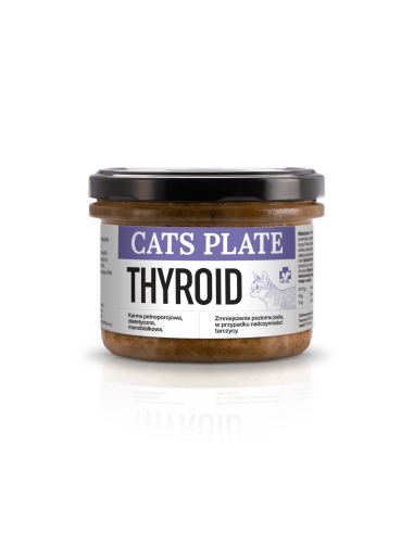 Cats Plate Vet Thyroid - Królik 180g