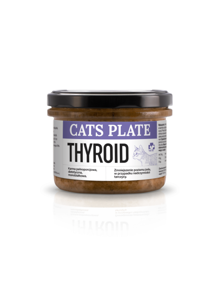Cats Plate Vet Thyroid - Królik 180g