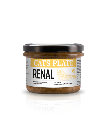 Cats Plate Vet Renal - Kaczka 180g