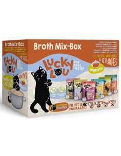 Lucky Lou Extrafood Broth-Mix-Box Multipack w bulionie...