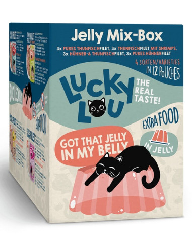 Lucky Lou Extrafood Jelly-Mix-Box Multipack w...