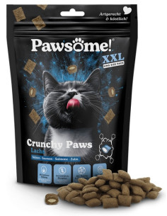 Pawsome Przysmak Crunchy Paws XXL Łosoś 150g
