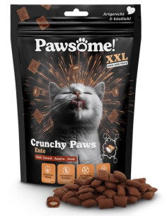 Pawsome Przysmak Crunchy Paws XXL Kaczka 150g