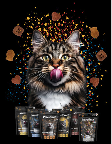 Pawsome Przysmak Crunchy Paws XXL Party Mix 150g