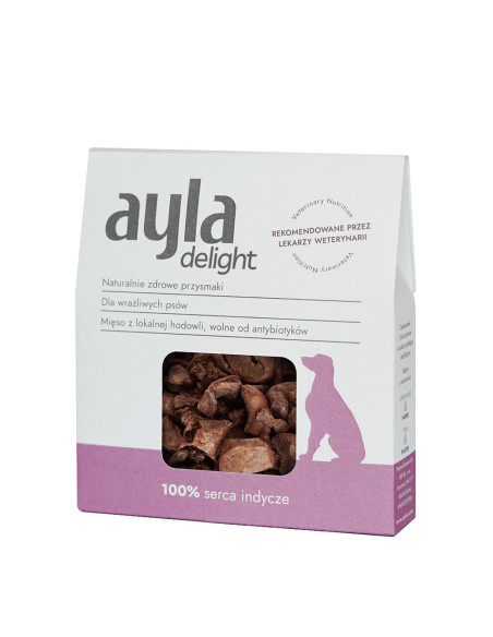 Ayla Dog Przysmaki liofilizowane - Serca indycze 100%