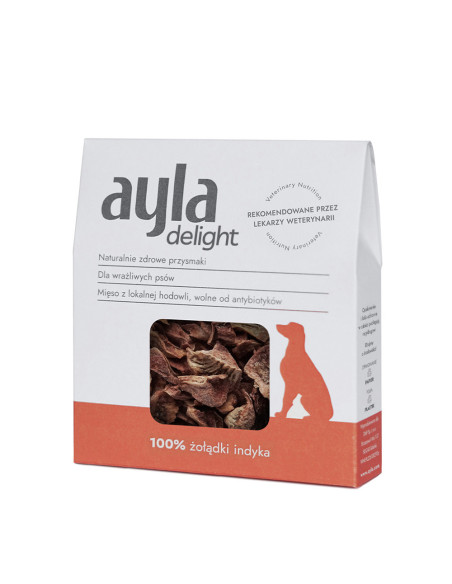 Ayla Dog Przysmaki liofilizowane - Żołądki Indycze 100%