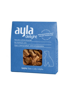 Ayla Dog Przysmaki liofilizowane - Filet z uda Indyka 100%