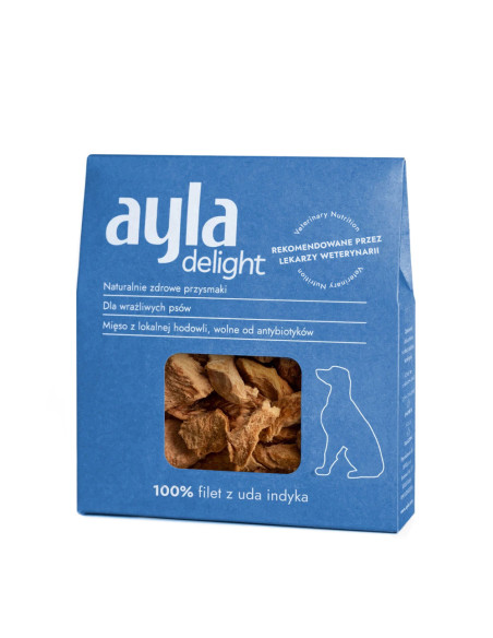 Ayla Dog Przysmaki liofilizowane - Filet z uda Indyka 100%