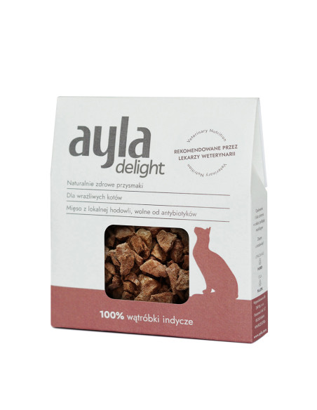 Ayla Cat Przysmaki liofilizowane - Wątróbki indycze