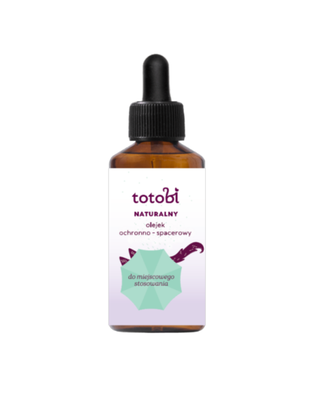Totobi Naturalny olejek ochronno spacerowy 30ml (wspomagająca ochronę przed kleszczami)