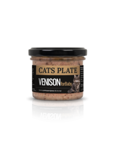 Cats Plate For Baby - Dziczyzna 100g