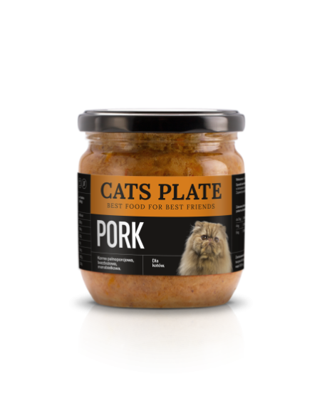 Cats Plate Pork - Wieprzowina 360g