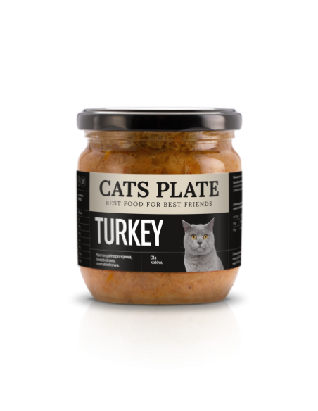 Cats Plate Turkey - Indyk 360g