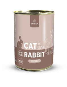 Pokusa CatLine - Królik 400g