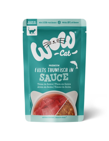 WOW CAT Thunfisch in sauce - Tuńczyk w sosie 85g