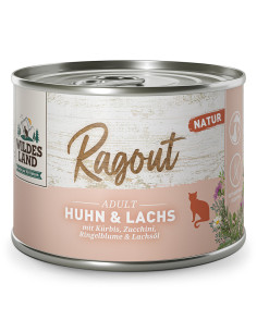 Wildes Land Cat Ragout Huhn Lachs - Kurczak z łososiem 180g