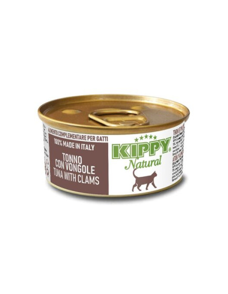 Kippy Natural Tuńczyk z małżami w sosie 70g